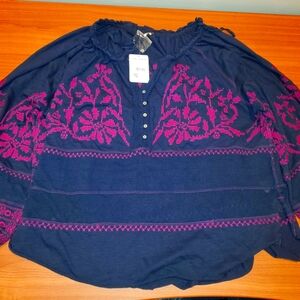 Women Crafted New Top Never Worn From Macys size XS (free people)